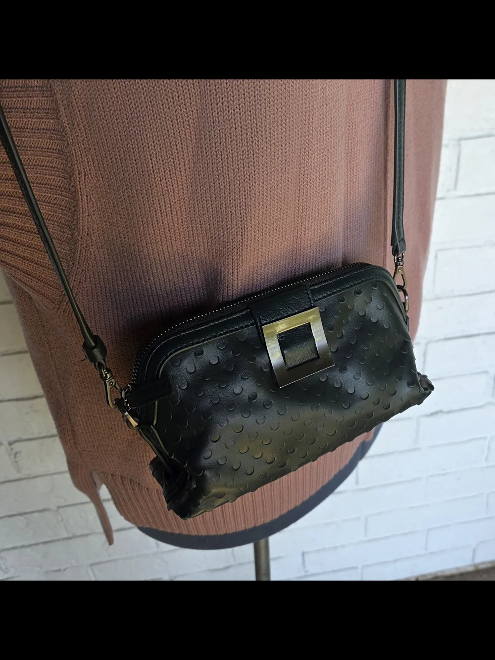 Rouge And Lounge 'Crossbody Bag- Dark Green